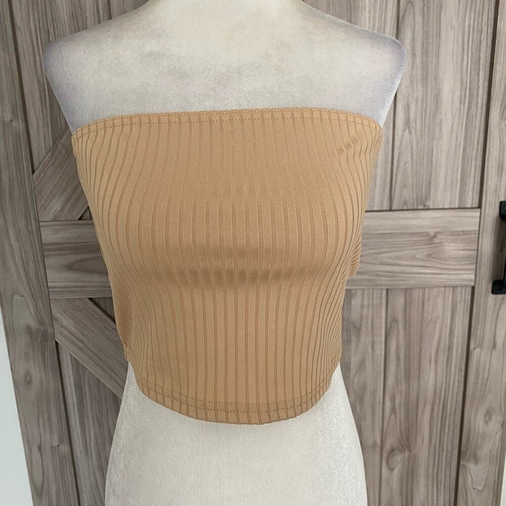 NWT Topshop size 12 stone strapless tube top